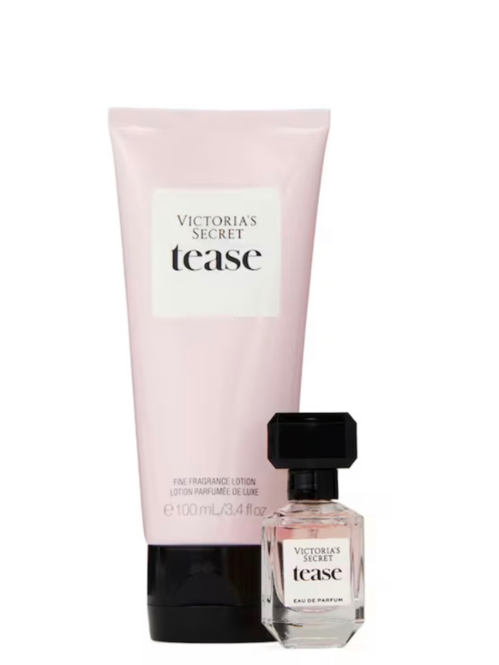 Victoria’s Secret Tease -Lotion 3.4 fl. oz.- Mini Perfume-Gift Set For Women